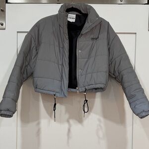 Lamo Charcoal Puffer Jacket